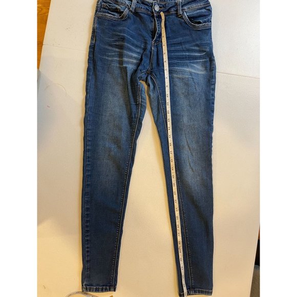 Wax Jean Womens Jegging Jeans Stretch Mid Rise Five Design Pockets Blue Size 9 - Picture 6 of 11